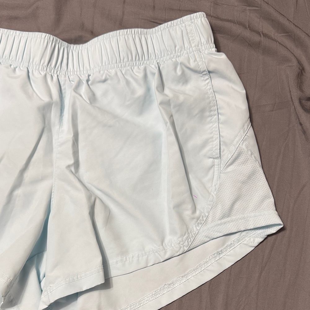 Athletic Works Women's Light Blue Shorts - Picture 3 of 4